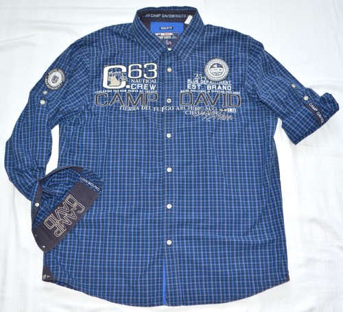 Camp david herren hemd xl - david,