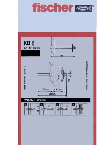 Fischer kipp gewindeschaft - fischer,