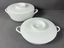 Rosenthal Schüssel Auflaufform Deckel, feuerfest, 2-tlg., gebraucht (39a)