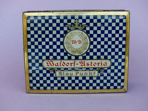 Alte blechdose 100 - 100, cigaretten