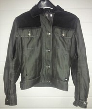 BMW Black Denim Motorrad Jacke