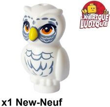 LEGO 1x Animal Bird Vogel Eule Owl Weiß Sand Blau Bec 21333pb06 Neu