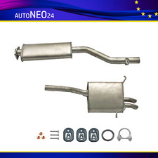 Auspuffanlage für Mercedes Benz C-Klasse Coupe (CL203) ab. Bj. 2001 Auspuff