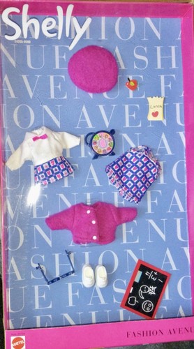 Mattel barbie shelly fashion - barbie,