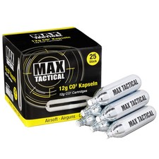 Max Tactical CO2-Kapseln 25