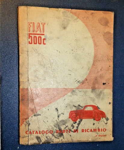 Fiat topolino 500c - topolino, original