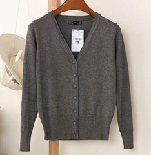 Damen Strickjacke Cardigan Top