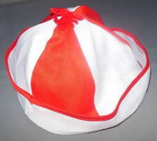 Matrosen Kappe Hut Mütze Weiß Rot Fasching Karneval Fastnacht Herren Damen