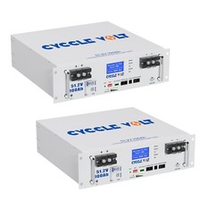 2x 48V 100Ah LiFePO4 Akku