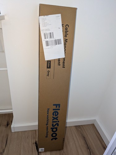 Flexispot kabelkanal grau - flexispot,