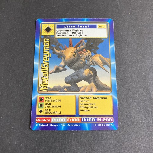 Metallgreymon ultra - metallgreymon, dw-01