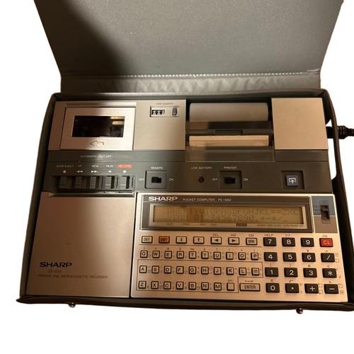 Sharp 1262 pocket computer - sharp,