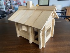 Blockhaus Blockhütte Modell Bausatz z.B. für Elastolin