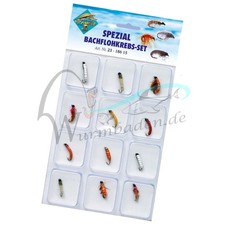 12  Bachflohkrebs Nymphen Set