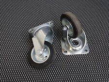 Original Tente Lenkrolle Rollen 105x85 Gummirollen Set 100/30-50   #Z7