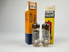 2x E80F Röhre Siemens & Valvo seltene Version Röhrenradio Audio Valve neu