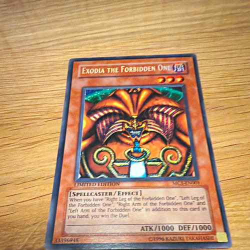 Konami tcg exodia - yu-gi-oh!,