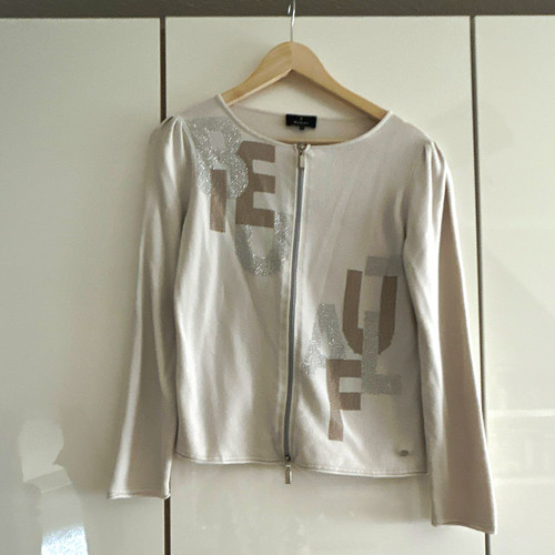 Monari damen strickjacke creme - strickjacke,