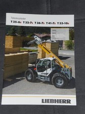 LIEBHERR Teleskoplader Prospekt von 02/2021 ( 24828 )