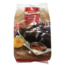 Weiss Lebkuchen Herzen mit