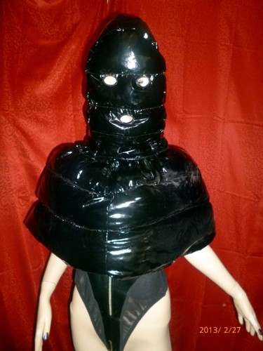Lackmaske daunenmaske mit - daunenmaske,