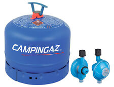 Campingaz R 904 Gasflasche gefüllt 1,8 kg Butangas 50 mBar Regler