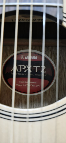 Yamaha apx akustikgitarre - apx, t2