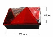 Brenderup 1150 1205 2205 2260 2300 Anhängerleuchte Rückleuchte rechts NR. 36246