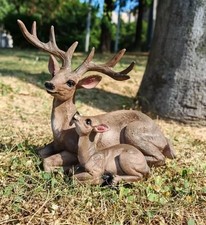 Hirsch & Kalb Deko Figur –