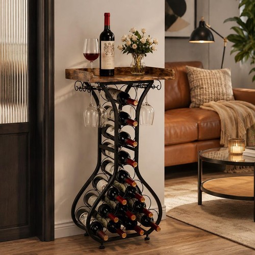 Freistehendes weinregal - freistehendes, 14