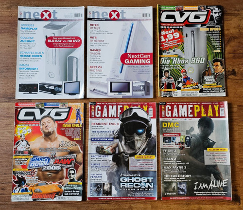 Retro magazine gameplay - 6, x