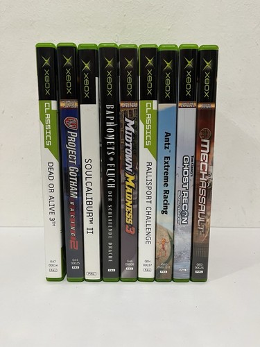 Xbox classic spiele konvolut - xbox,