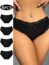 4 er-Pack Bikinislip, Slip mit