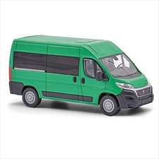 Busch 54651 Fiat Ducato III Bus (2014-2023) in grün 1:87/H0 NEU/OVP
