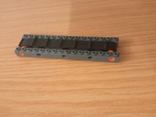 Lego 1 Förderband Fließband DBG dunkel grau schwarz Gummi Kette 4597139 92715c01