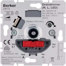 Berker 2873 Dreh-Taster-Dimmer