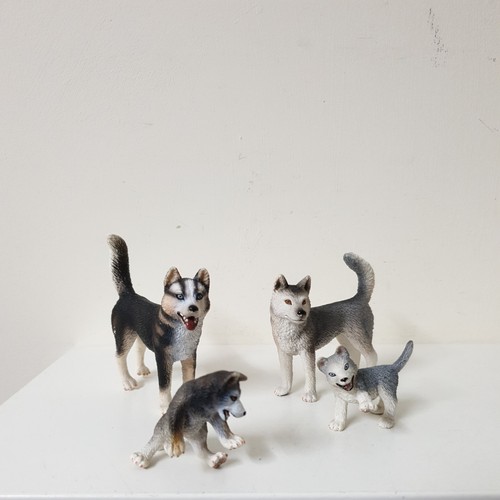 Schleich 2007 husky hund - husky,