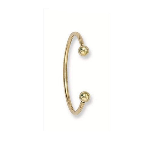 Massiver gelbgold torque - massiver, baby