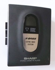 Sharp JC-118 Walkman Stereo Kassetten Player Spieler, X-Bass