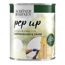 Pep Up Outdoor Farbe für Gartenhäuser & Zäune 1 Liter Farbwahl Schöner Wohnen