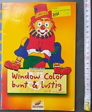 Fensterbilder Clown OHNE VORLAGEN "Bunt und lustig" von Elke Huber Brunnen-Reihe