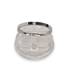 Ring Größe 49–60 wählbar – 333 375 585 750 – Schmuck Weißgold 1,40g Gold PL