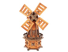 Garten Windmühle 105 cm Zwei-Farben - Hersteller   Woden Garden Windmill