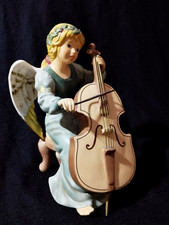 GOEBEL ENGEL GLORIA ENGEL HIMMLISCHE KLÄNGE - MIT CELLO - GROß  16 cm
