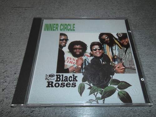 Inner circle black roses - circle, roses"