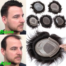 Echthaar Toupet für Männer