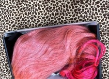 Ombre Hellrosa Wellig Glatt