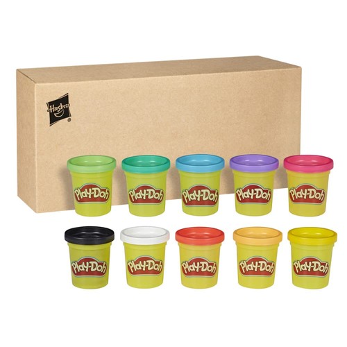 Knetmasse set play doh 10x56g - set, play-doh