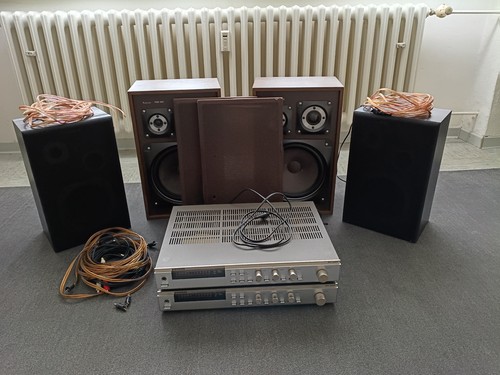 Vintage hifi siemens - 2x,