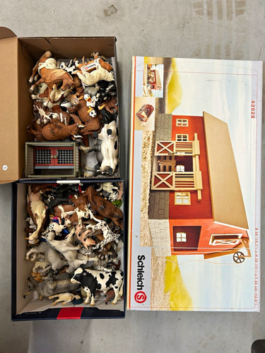 Schleich bauernhof und - schleich,